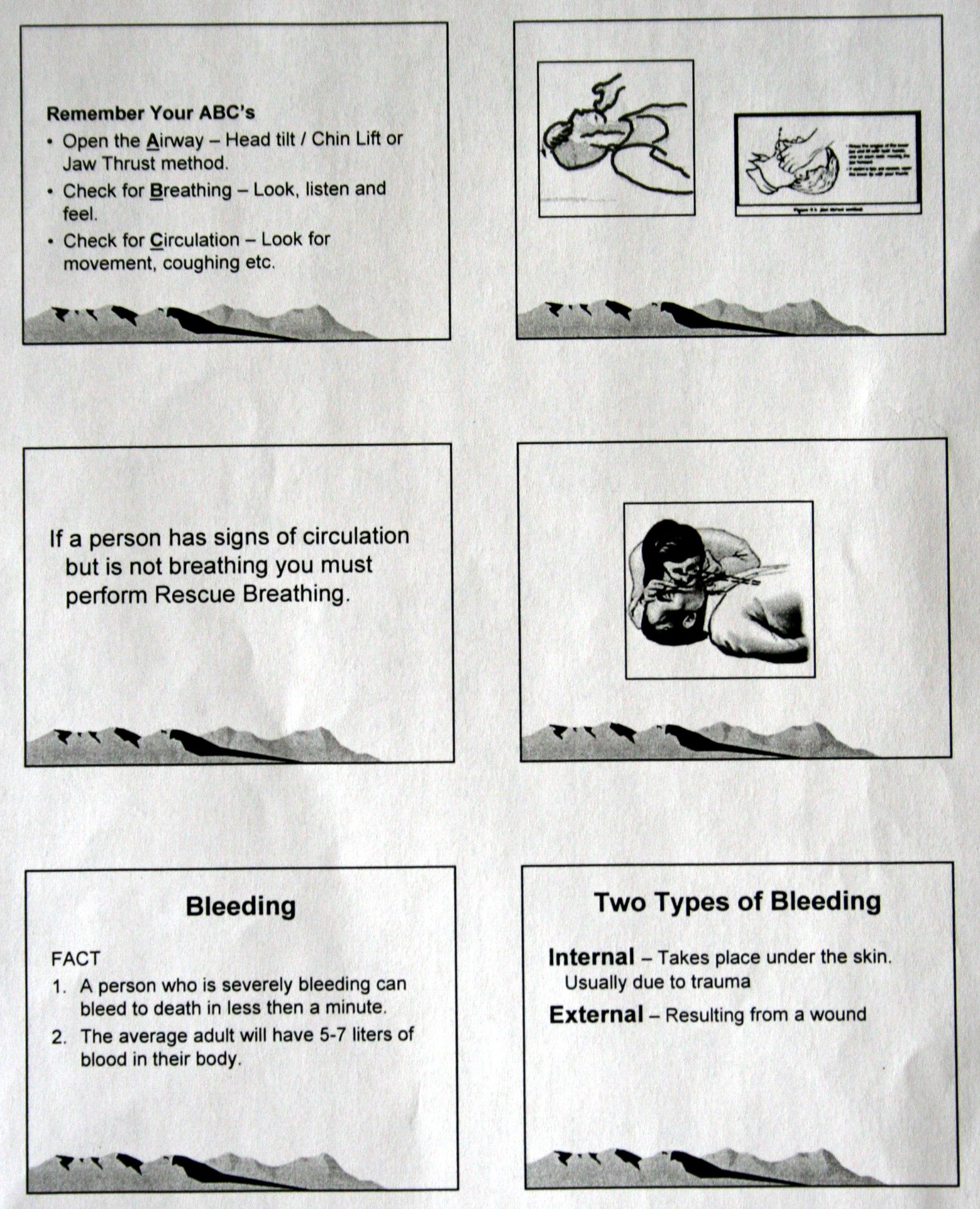 First Aid Page 2